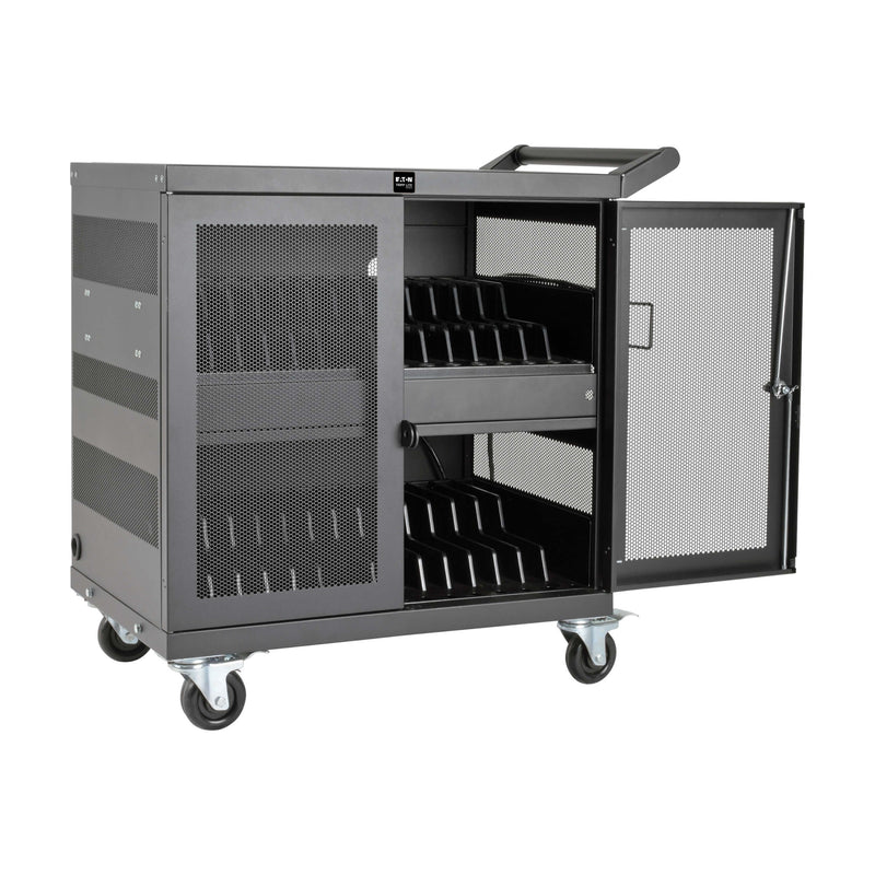 Eaton Tripp Lite CSC32USB 32-Port USB Charging Station Cart for Tablets & Mobile Devices