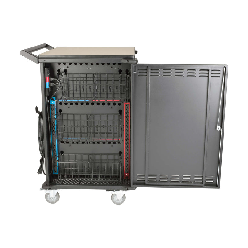 Eaton CSC36AC 36-Device AC Mobile Charging Cart for Laptops and Chromebooks