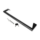 Locking Mobile Storage Cart for Laptops & Tablets with Power Outlets – Black