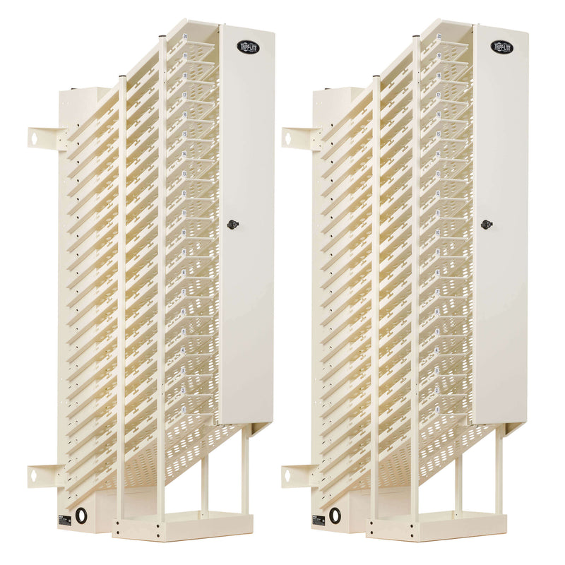 Eaton CST40AC 40-Device AC Charging Towers for Chromebooks and Tablets – White (2-Pack)