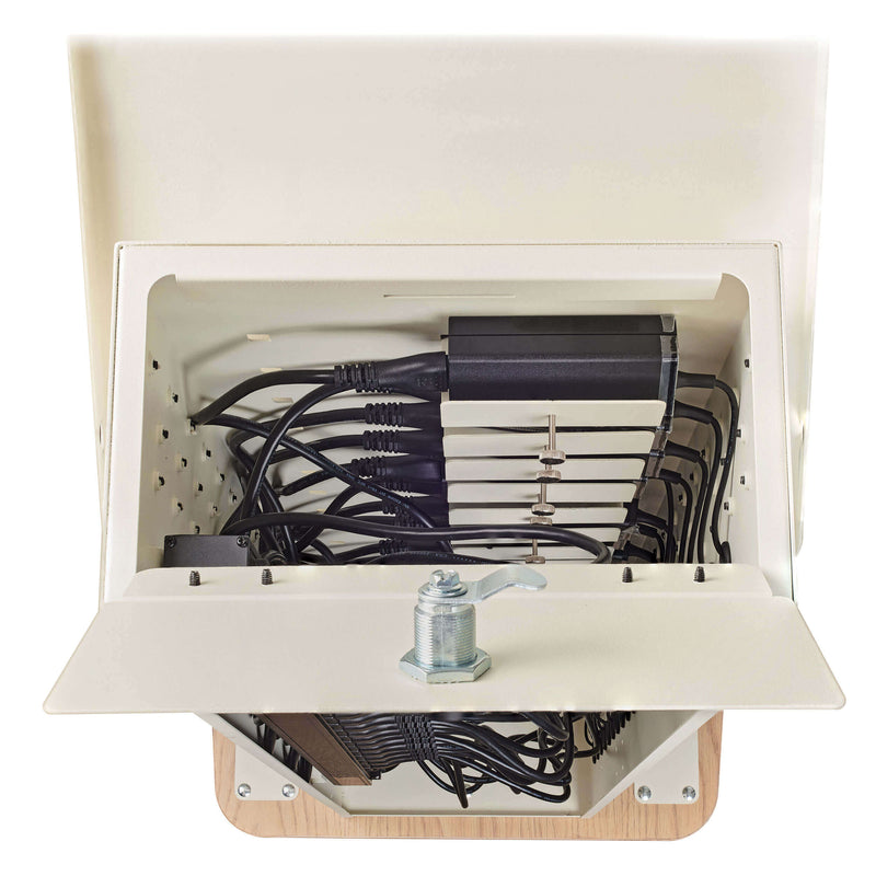 Eaton CST40AC 40-Device AC Charging Towers for Chromebooks and Tablets – White (2-Pack)