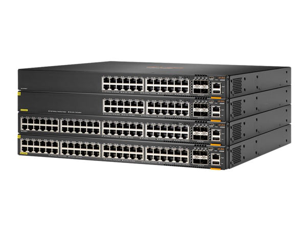 HPE Aruba Networking CX 6300F 24-Port 1GbE PoE+ and 4-Port SFP56 Managed Switch (JL666A#ABA)