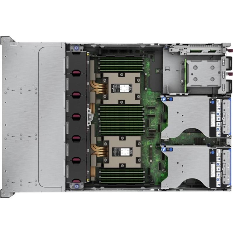 HPE ProLiant DL385 Gen11 1P EPYC 9124 2.7GHz 32GB DDR5 MR408i-o 8SFF 800W 2U Rack Server