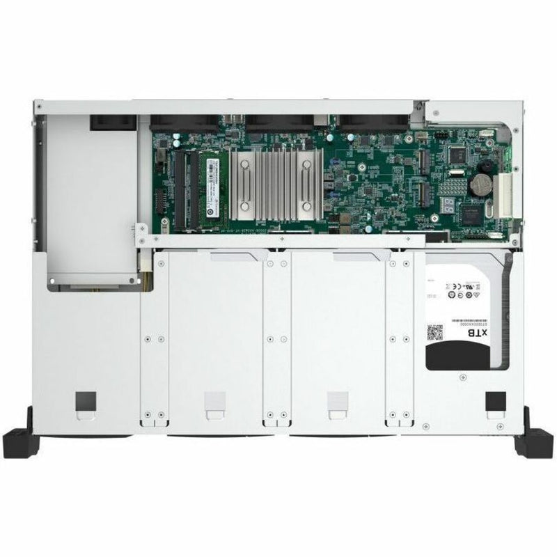 QNAP TS-855eU-8G 2U Short-Depth Rackmount NAS, Intel Atom C5125 Octa-Core 2.8GHz, 8GB DDR4, 8-Bay, 2.5GbE, PCIe Expandable – SAN/NAS Storage System