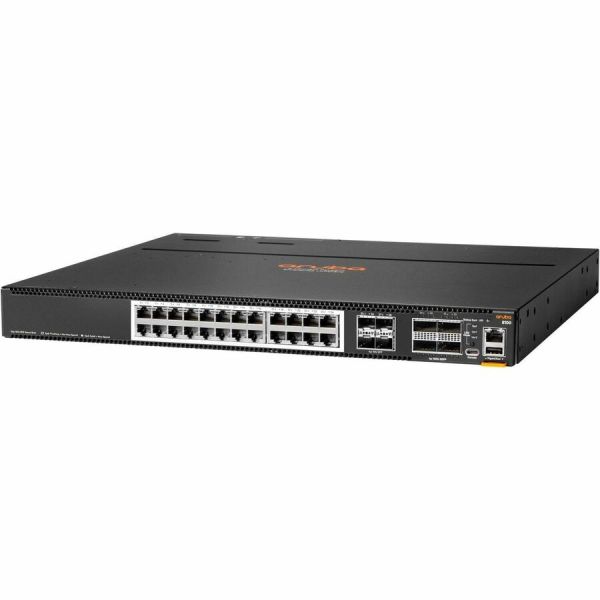 HPE Aruba CX 8100 24XT4XF4C 24-Port 10G/100G Managed Ethernet Switch