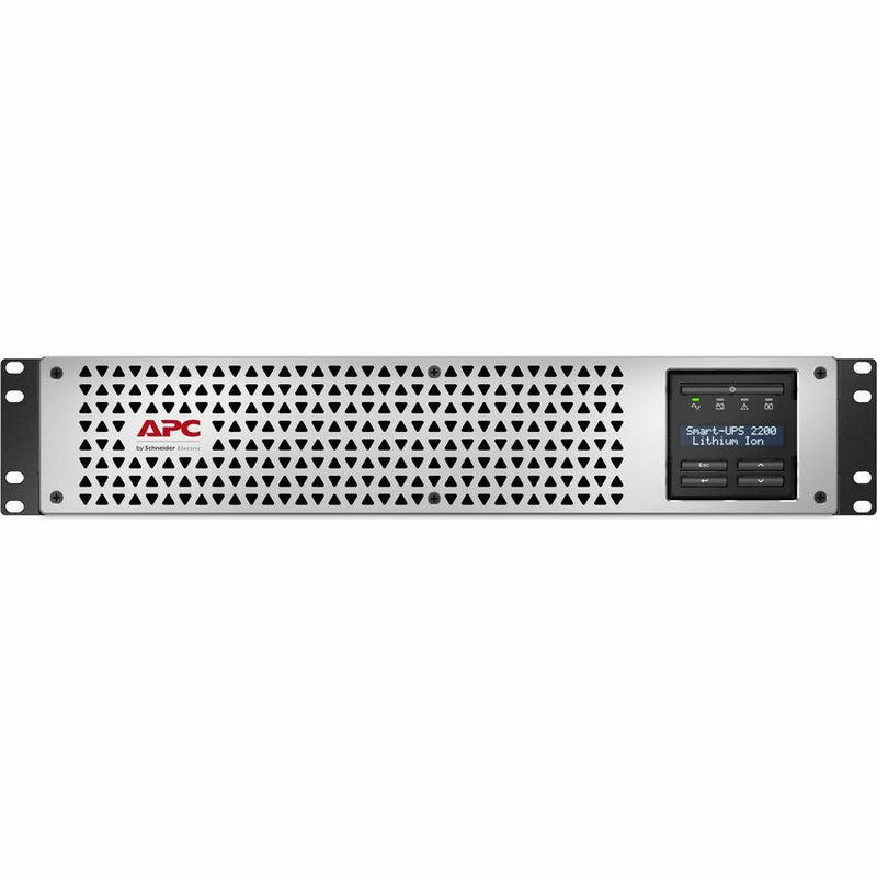 APC Smart-UPS SMTL2200RM2UC, 2200VA, Lithium-ion, 120V, Rackmount 2U, 8 Outlets, SmartConnect, LCD