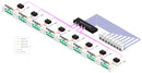 SmartAVI 8-Port HDMI, IR & PoE Rackmount Extender Transmitter over Cat5e/6 (RK8-HDX-POE-S)