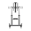 Heavy-Duty Rolling TV Stand for 60–100 in Displays, Height Adjustable, 220 lb Capacity
