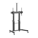 Eaton Safe-IT DMCS70120AMUL Heavy-Duty Rolling Cart for 70"–120" Displays, UL Certified, Antimicrobial