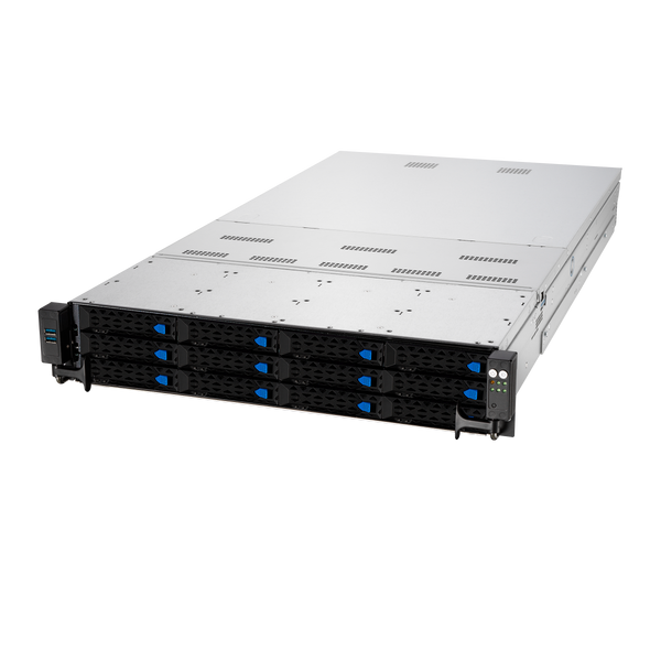 ASUS RS720-E10-RS12E-16K10L 2U Rackmount Server – Dual 3rd Gen Intel Xeon Scalable, 32 DIMMs, 12 Bays, 9 PCIe 4.0 Slots, OCP 3.0, ASMB10-iKVM
