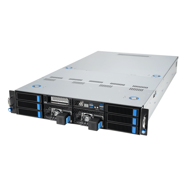 ASUS ESC4000A-E12-26WGPT 2U Accelerator Server with AMD EPYC 9004/9005 Processor and 4 GPU Support