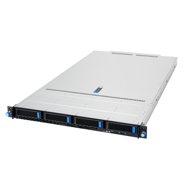 ASUS RS700-E12-RS4U 1U Rack Server | Dual Intel Xeon 6, 32 DDR5 DIMMs, 4x Hot-Swap Bays, 2000W PSU