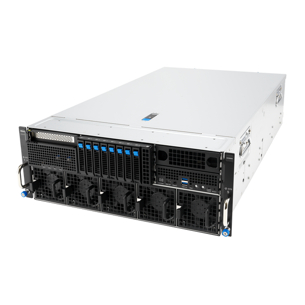 ASUS ESC8000A-E13 GPU Server | Dual AMD EPYC 9005 | 8×600W GPU Support | 4U Rackmount