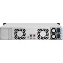 QNAP TS-1264U-RP-8G 12-Bay Rackmount NAS – Intel Celeron N5095 Quad-Core, 8GB RAM, Dual 2.5GbE, PCIe Expandable, Redundant PSU
