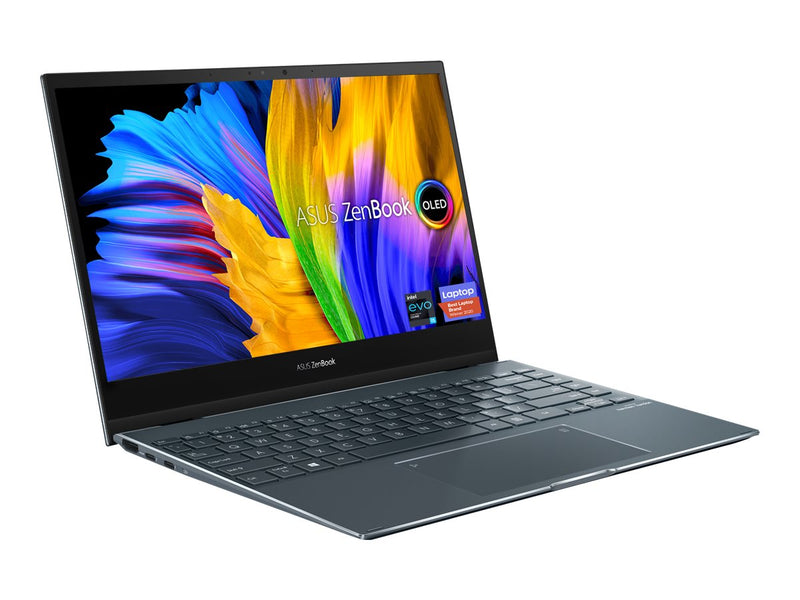 ASUS ZenBook Flip 13 OLED UX363EA-DH71T – 13.3" FHD Touch, Intel Core i7-1165G7, 16GB RAM, 512GB SSD, Windows 11 Home, Pine Gray
