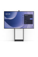 Salamander Strut 170 Fixed Height Wall Stand for 85” Surface Hub – White / Black Trim