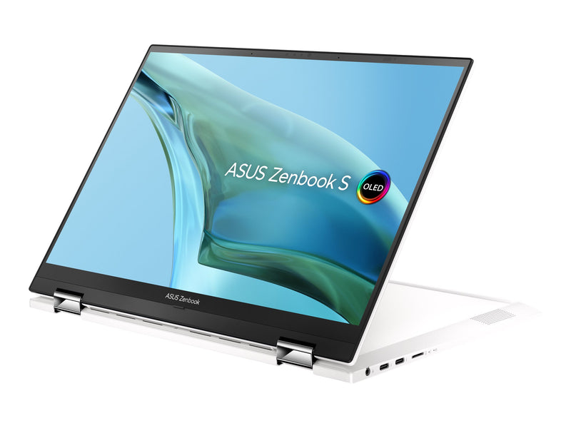 ASUS Zenbook Flip S13 OLED UP5302ZA-DH74T-W | 13.3" WQXGA Touch, Intel Core i7-1260P, 16GB RAM, 1TB SSD, Refined White
