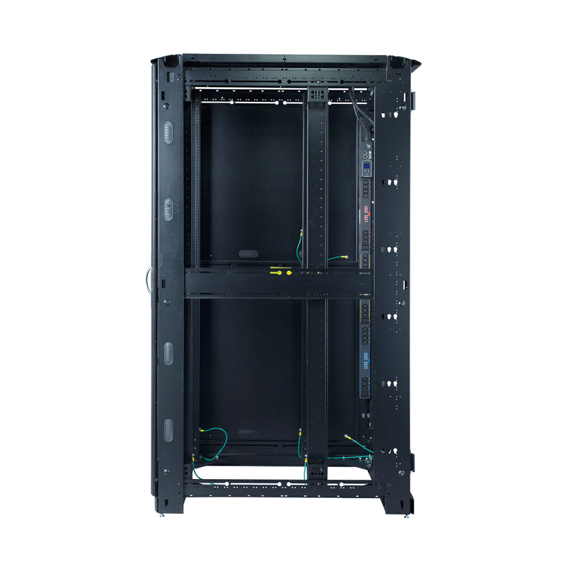 Eaton Paramount 48U Server Rack Enclosure – Wide, 42" Depth, No Side Panels, TAA-Compliant