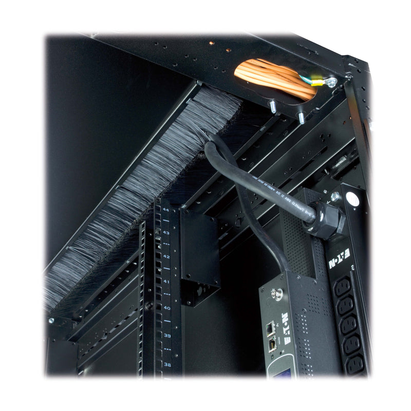 Eaton Paramount 48U Server Rack Enclosure – Wide, 42" Depth, No Side Panels, TAA-Compliant