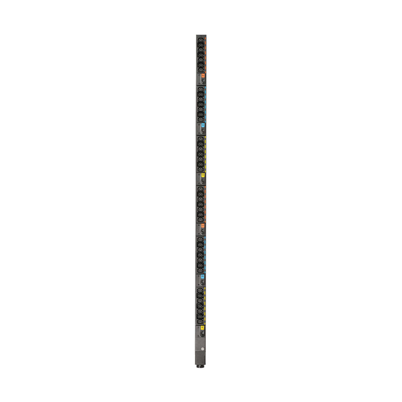 Eaton EVBAGU23X-E Universal-Input Basic PDU G4, 208V & 415/240V, 42 Outlets, 0U Vertical