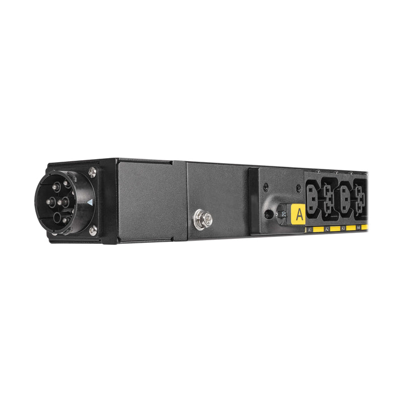 Eaton EVBAGU23X-E Universal-Input Basic PDU G4, 208V & 415/240V, 42 Outlets, 0U Vertical
