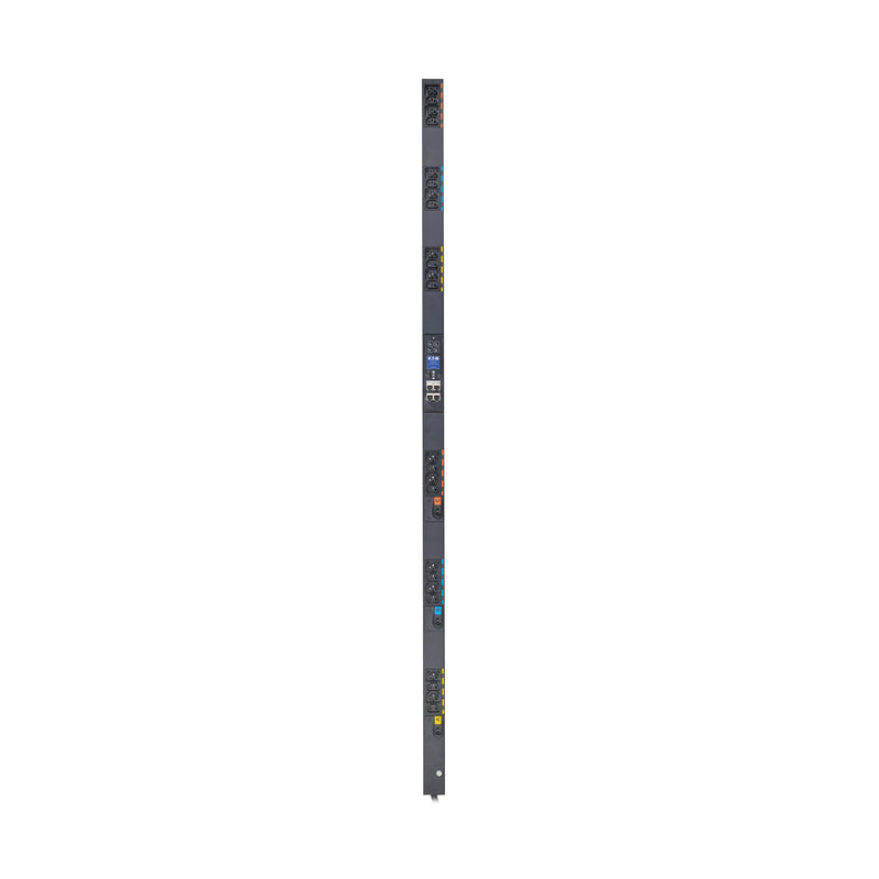 Eaton 3-Phase Managed Rack PDU G4, 208V, 24 Outlets, 24A, 8.6kW, L15-30P, 0U Vertical