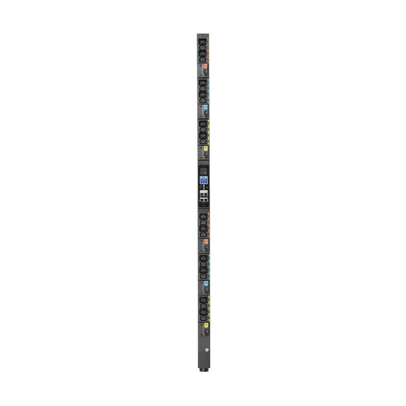 Eaton Universal-Input Managed Rack PDU G4, 208V & 415/240V, 24 Outlets, 0U Vertical