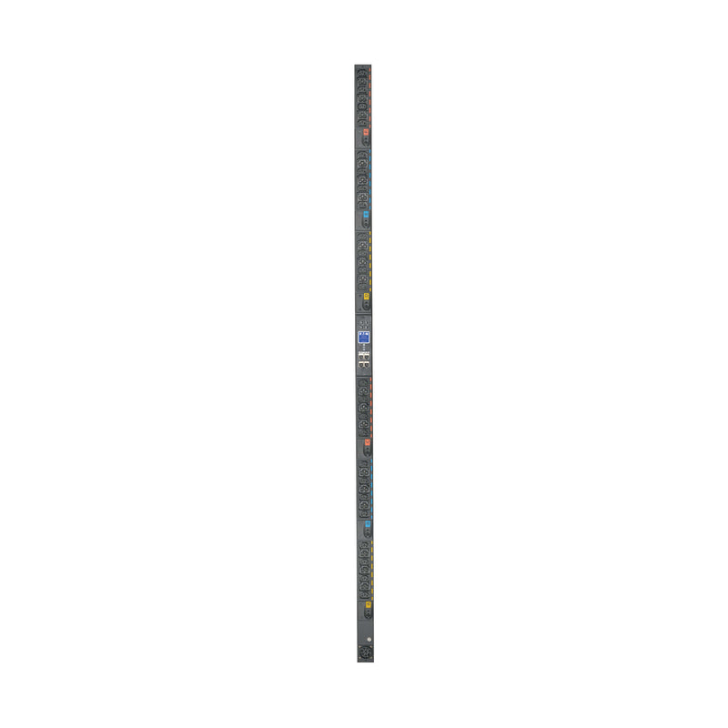 Eaton EVMAGU23X Universal-Input Managed Rack PDU G4, 0U Vertical, 42 Outlets, 208V/415V, Input Cable Sold Separately