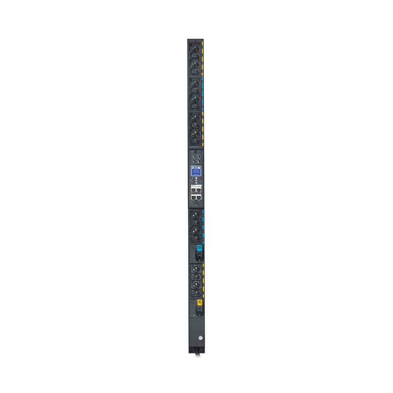 Eaton EVMAL630B Single-Phase Managed Rack PDU G4, 208V, 20 Outlets, 24A, 5.8kW, L6-30P, 10 ft. Cord, 0U Vertical