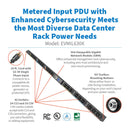 Eaton Single-Phase Metered Input Rack PDU G4, 208V, 42 Outlets, 5.8kW, L6-30P, 0U Vertical