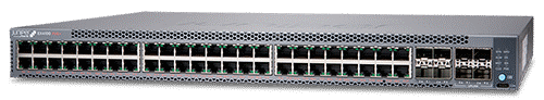 Juniper EX4100-48P 48-Port PoE+ Ethernet Switch with 10GbE/25GbE Uplinks