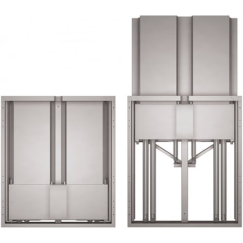 Salamander EZ-Touch ML360 Manual Assist Lift Wall Mount for 196–361 lb Displays