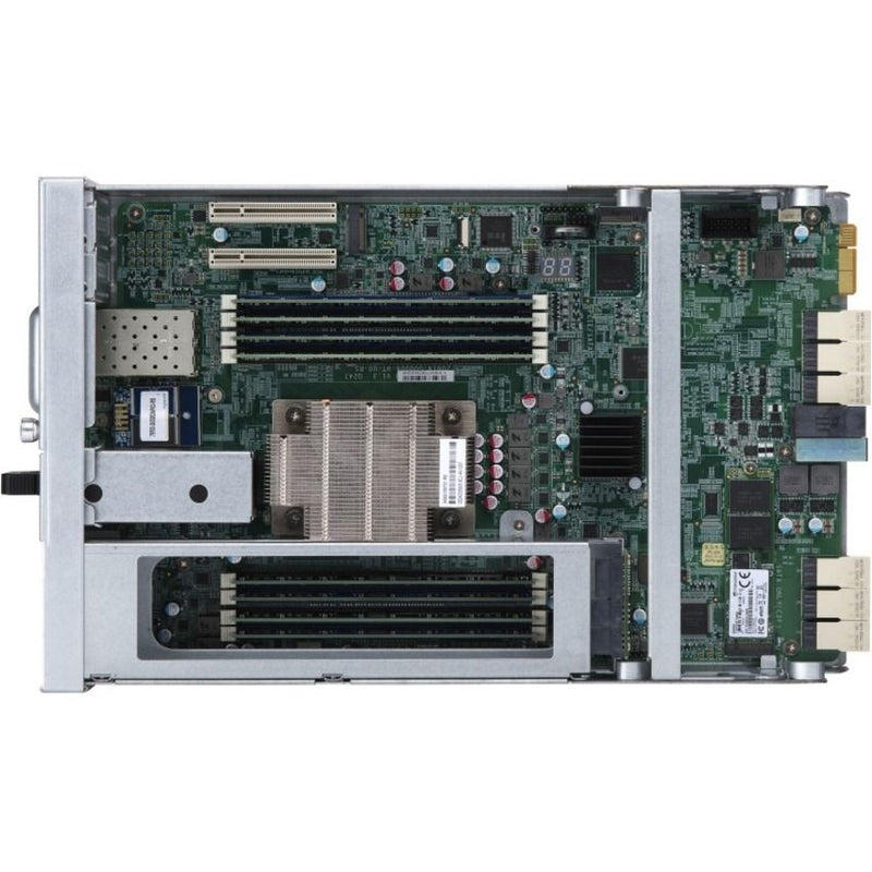 QNAP ES2486DC-2142IT-128G Enterprise ZFS NAS SAN/NAS Storage System – 128GB DDR4, Intel Xeon D-2142IT, Dual Controllers, 24-Bay All-Flash