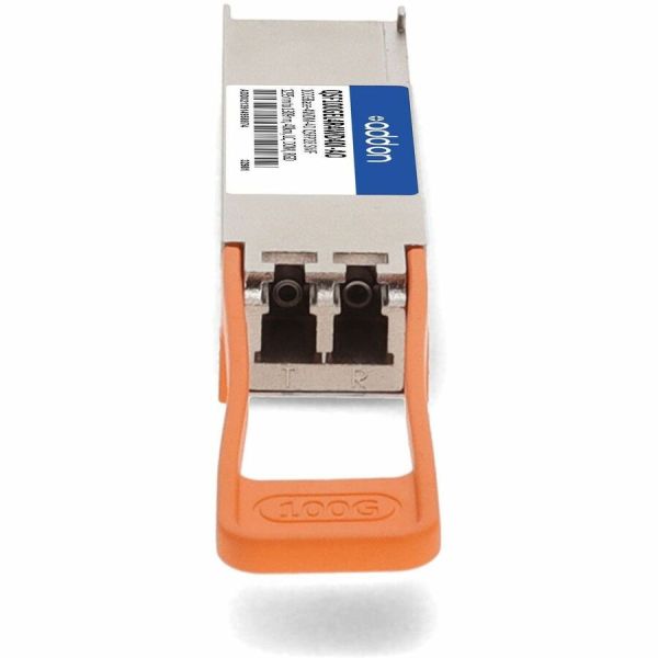 AddOn Arista Networks® QSFP-100G-ERL4-AR-4WDM-40-I Compatible TAA 100GBase-4WDM-40 QSFP28 Transceiver (SMF, 1295nm to 1309nm, 40km, LC, DOM, -40 to 85C)