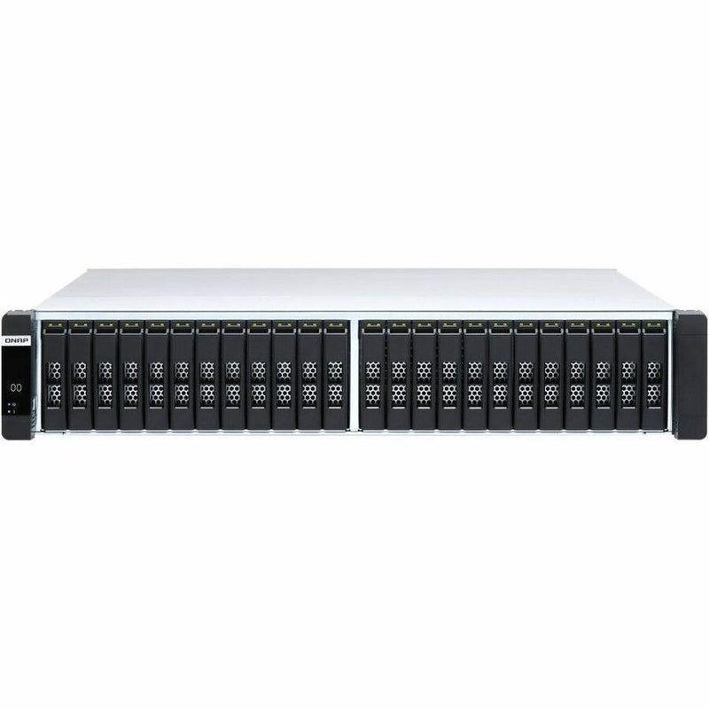 QNAP ES2486DC-2142IT-96G Enterprise ZFS NAS SAN/NAS Storage System – Dual Controller, 96GB RAM, 24-Bay 2.5" SAS
