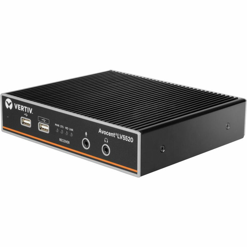 Vertiv Avocent LV5520R-400 LongView 4K KVM Extender Receiver | DisplayPort | USB 2.0 | Rack-Mount