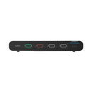 Belkin IsoClave RED/BLACK Secure KVM Switch 4-Port Single Head (F1DN104KVM-UN4C)