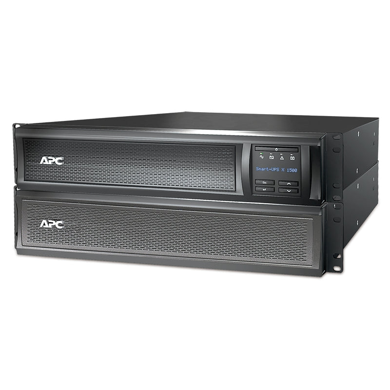 APC Smart-UPS X 1500VA, 120V, 2U Rack/Tower, LCD, NMC, Extended Runtime