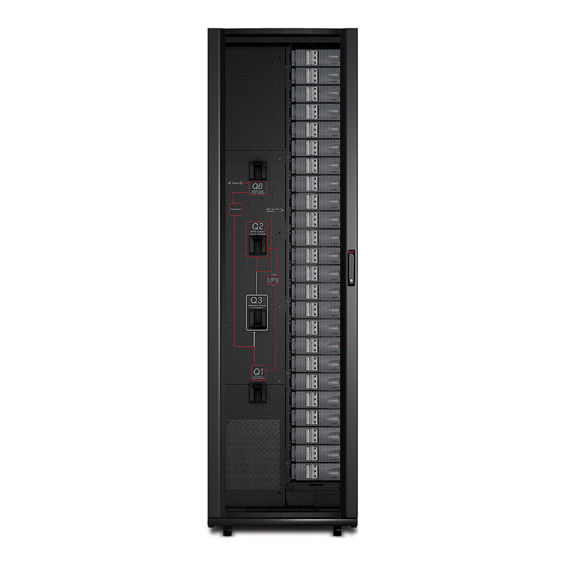APC by Schneider Electric 100kVA Modular PDU, 208V, 72 Poles, MBP, 1 Subfeed