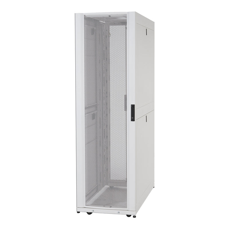 APC NetShelter SX 42U Server Rack Enclosure, 600x1200mm, White [AR3300W]