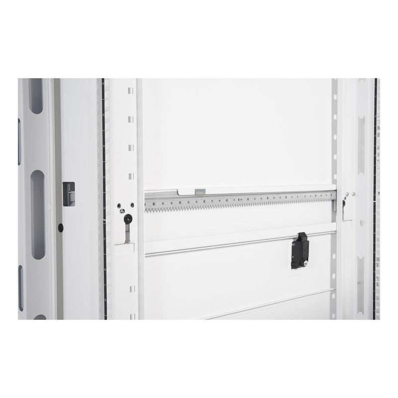 APC NetShelter SX AR3307W 48U Server Rack Enclosure, White, 2258mm