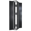 APC AR8675 Performance Vertical Cable Manager – 84 in H × 12 in W, Double-Sided, Doors, for 2- & 4-Post Racks