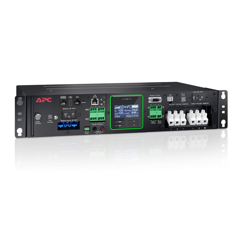 APC Smart-UPS 2kVA Online Rackmount UPS, 120V, Hardwired, Double Conversion