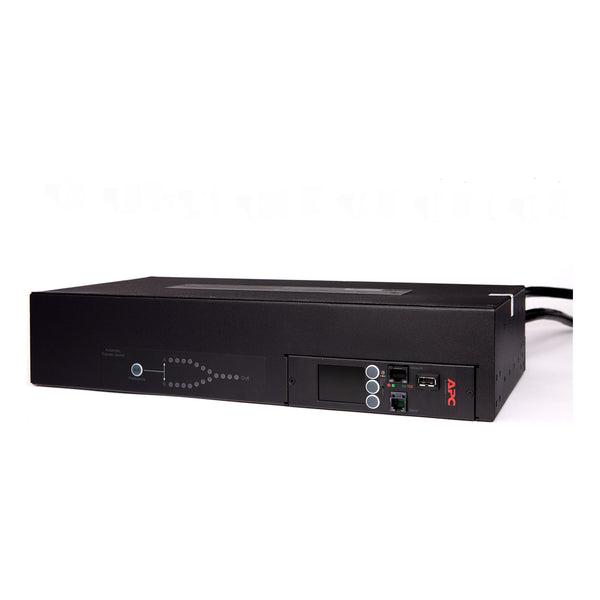 APC Rack ATS, 208V, 30A, (2) L6-30P Input to (1) L6-30R Output, 2U