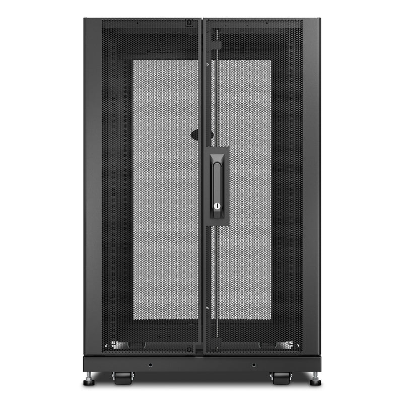 APC NetShelter SX 18U Rack Enclosure - 19" Width, 925mm Height, Black (AR3106)