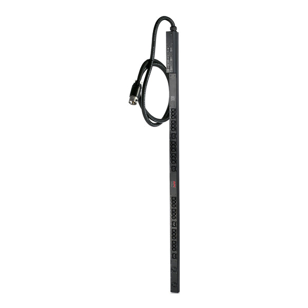 APC Basic Rack PDU, 14.4kW, 208V, Zero U, 24xC13, 4xC19, 2xL6-30R, 10ft Cord