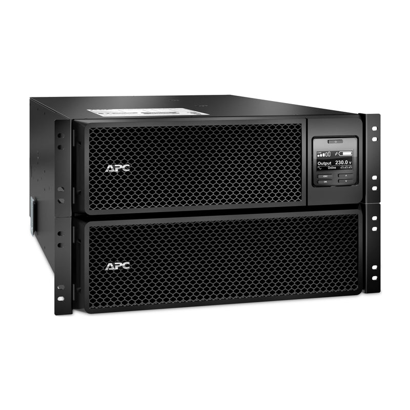 APC Smart-UPS On-Line, 8kVA/8kW, 6U Rackmount, 230V/400V, W/ Rail Kit
