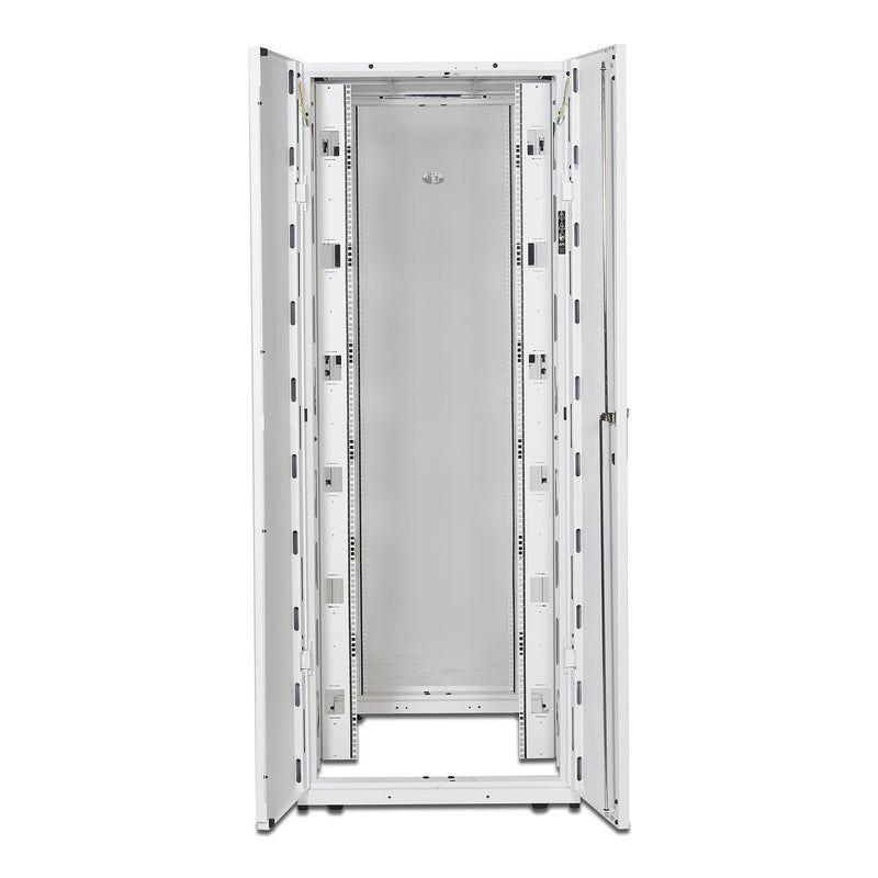 APC NetShelter SX 42U Server Rack Enclosure, 750mm x 1200mm, White, TAA