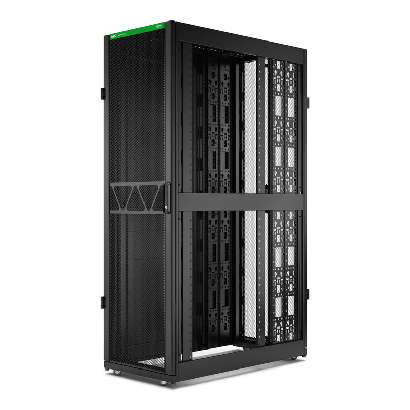 APC NetShelter SX Server Rack Gen 2, 42U, 1991H x 600W x 1200D mm, with Sides, Black [TAA]