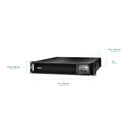 APC Smart-UPS On-Line 2200VA Rackmount 2U UPS, 120V, Network Card, Rail Kit